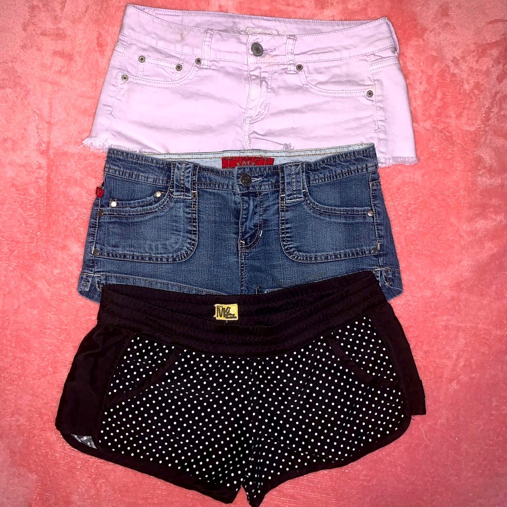 Volcom •American Eagle • YMI shorts bundle